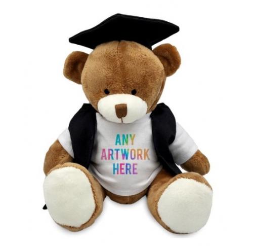 20cm Graduation Bear Soft Plush Toy Richard